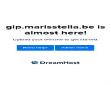 Tablet Screenshot of gip.marisstella.be