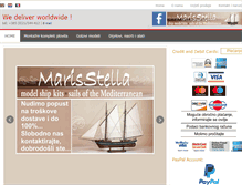 Tablet Screenshot of marisstella.hr
